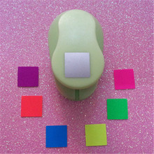 Free Ship 1 inch/1.8cm Square shape EVA foam punches paper punch for greeting card handmade DIY scrapbooking craft punch machine 2024 - buy cheap