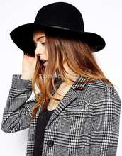 Vintage Autumn Winter 100% Wool Women's Men Fedora hats Floppy Trilby felted hat Ladies Panama Cap Adjusted 56-58CM In Stock 2024 - buy cheap