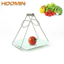 HOOMIN Anti-hot Bowl Holder Take Bowl Plate Dish Clip Stainless Steel Clamp Tongs Gadgets Kitchen Accessories 2024 - buy cheap