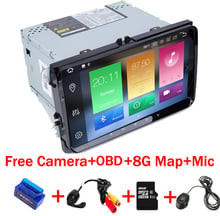 Radio con GPS para coche, reproductor con Android 8,1, pantalla táctil de 9 pulgadas, dvd, Wifi, estéreo, para Volkswagen Golf 5, 6, Passat CC, B6, B7, polo Seat, Leon, MK5, MK6 2024 - compra barato