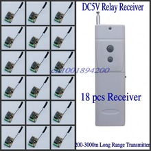Remote Switch 5v DC 315/433mhz 18 Receiver 1 Transmitter RF Wireless Power Controller Light Lamp LED Remote Control Relay Switch 2024 - buy cheap