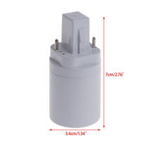 NEW G24 to E27 Socket Base Screw LED Lamp Halogen Light Bulb Adapter Converter  H15 2024 - buy cheap
