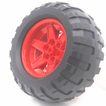 MOC Technical Parts-Globo neumático ancho diámetro 94,8X44 y Llanta diámetro 56X34, compatible con lego para niños, juguete T94.8, 1 ud. 2024 - compra barato