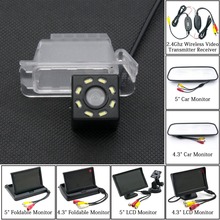 8LED Car CCD Rear View Camera Reverse 4.3" 5" Parking Backup Monitor Power Filters Wireless For Ford Kuga Escape 2013 2014 2015 2024 - buy cheap