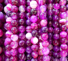 4mm 6mm 8mm 10mm Rose Magenta  Striated Natural  Stone Beads Rondelle Cat Eye Loose Beads Onyx Semi Precious Stone 2024 - buy cheap