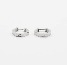 New Arrival Hexagon 316L Stainless Steel Stud Earrings Geometric Shape Stud Earrings Earrings Jewelry 2024 - buy cheap