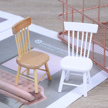 1/12 Dollhouse Miniature Dining Furniture Wooden Chair High Chair Exquisite Collection for Dolls Play House 2024 - buy cheap