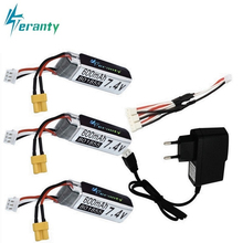 7.4V 600mAh 801855 Lipo Battery Charger Sets For XK K130 RC Six-way Brushless Aileron Helicopter Drone Spare Parts Accessories 2024 - buy cheap