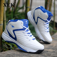 XEK 2018 spring/summer basketball shoes men fashion student comfortable shoes casual shoes breathable shoes ZLL432 2024 - buy cheap