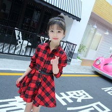 Roupas para bebês meninas de verão, vestido xadrez vermelho, camisa, tendência, lindo, vestido de princesa, roupas adoráveis para bebês de 4 a 12 anos, imperdível 2024 - compre barato