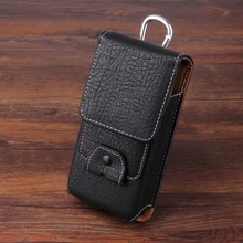 Cell Phone Universal Leather Waist Belt Pocket with Cat Slots Caterpillar Cat S61/S41/S31/S60/S50c/S30/S40 S50 2024 - buy cheap