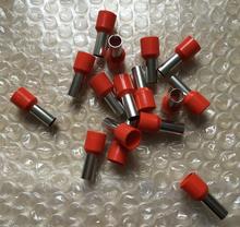 100pcs E10-12 E10-18 Tube insulating Insulated terminals 10.0MM2 Insulated Cord End Terminal Wire Ferrules 2024 - buy cheap