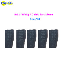 5PCS/LOT G chip ID82 (80BIT) Carbon Chip for SUBARU XV 2012-2015 Car key chip auto transponder ID82 chip 2024 - buy cheap