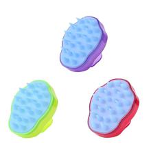 1PC Body Head Scalp Massage Brush Comb Silicone Shampoo Hair Washing Comb Bath Spa Shower Brush Slimming Massage Brush 2024 - buy cheap