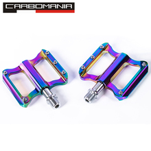 CARBOMANIA Ultralight Sealed Bike Pedals,Plating color,CNC Aluminum Body,For MTB Road Cycling,1 Bearing Bicycle Pedal 2024 - buy cheap