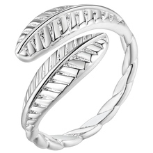jewelry Silver Plated Plated Ring Charming Rose Wedding Rings For Women Valentine's gift PJ264 2024 - buy cheap