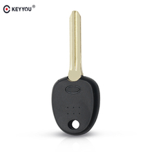 KEYYOU Uncut Key Blank For Hyundai Accent Sonata NF Elantra Car Transponder Key Shell Replacement No Chip with left blad 2024 - buy cheap
