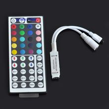 44 Keys LED IR RGB mini Controler For 3528 5050 SMD RGB LED Strip lights DC12V 12A 2024 - buy cheap