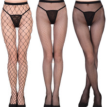 Sexy Lingerie Fishnet Bodysuit Mesh Pantyhose Bottoming Uniform Temptation Erotic Stockings Sex Shop Body Dentelle Femme 2024 - buy cheap