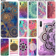 Colorful mandala Silicone Phone Case For Samsung Galaxy A80 A70 A60 A50 A40 A40S A30 A20E A2CORE M40 Note 10 Plus 9 8 5 Fashion 2024 - buy cheap