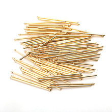 100PCS/bag PA100-E2 Spring Test Probe Length 33.35mm Dia 1.36mm Metal Brass Home Durable And Convenient Probe 2024 - buy cheap