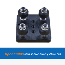 3D Printer Parts CNC Machine Openbuilds Mini V Gantry Plate Set, V-Slot Aluminum Alloy Mini Wheel Slide Plate Kit 5mm Bore 2024 - buy cheap