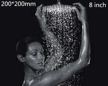 8inch ABS plastic shower head chorm round shower rainfall head shower bathroom round shower chuveiro chuveiro quadrado 2024 - buy cheap