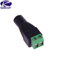 Good 1Pcs 2.1 x 5.5mm DC Power Female Plug Jack Adapter Connector Plug for 5050 3528 Single Color LED Strip Light 2024 - buy cheap