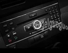 Angelguoguo-perilla de volumen de coche, decoración de volumen, pegatina, apto para Mercedes Benz Clase A/B/C/E/GLA/GLK/CLA/CLS 2024 - compra barato