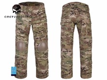 EMERSON тактические брюки Gen2 боевые bdu Брюки с наколенником Мультикам EM6992 2024 - купить недорого