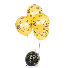 10pcs 12 Inch Number 18 30 40 50 Digital Happy Birthday Balloons Aluminum Foil Balloon Dad Mom Birthday Party Anniversary Decor 2024 - buy cheap