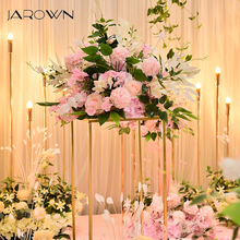 Новый Свадебный церемоний JAROWN, искусственный цветок 40 см, украшение для стола, Домашняя вечеринка, цветочное украшение для сцены 2024 - купить недорого