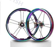 12 inch balance bike wheel for sliding bicycle high quality 12" bike wheel Rainbow color 2024 - buy cheap
