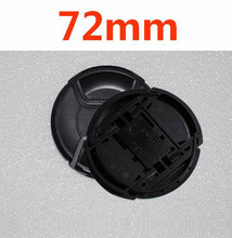 10pcs/lot 72mm center pinch Snap-on cap cover LOGO for nikon  72 mm Lens 2024 - buy cheap