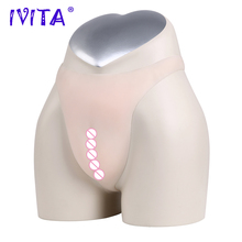 Ivita-calcinha realista de silicone, 180g, vagina artificial, transgêneros, triangular, para travestis, shemales, sexy 2024 - compre barato