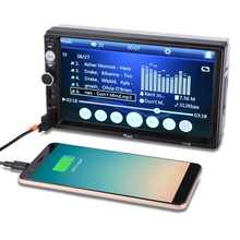 7010B MP5 Автомобильный плеер 2Din 7 дюймов Сенсорный экран аудио стерео автомобильный мультимедийный плеер FM/MP5/USB/AUX/Bluetooth Камера, видеорегистратор для автомобиля 2024 - купить недорого