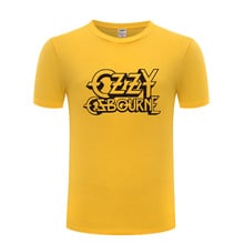 Music Rock Ozzy Printed T Shirts Men Hip Hop Short Sleeve O Neck Cotton Man T-Shirt Cool Funny Streetwear Top Tee Summer Style 2024 - buy cheap