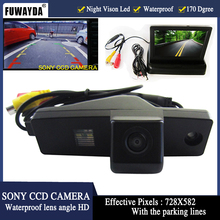 FUWAYDA Car Parking With 4.3 inch FT LCD Car Camera Monitor+CCD HD Car Reverse Camera for Toyota Highlander Kluger Lexus RX300 2024 - buy cheap