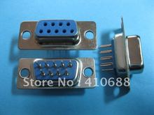 D-Sub 9 pin hembra PCB conector DIP 150 piezas por lote gran venta alta calidad 2024 - compra barato