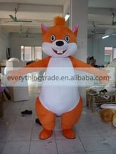 Promoção fantasia mascote desenho animado bonito laranja rato fantasia fantasia fantasia vestido fantasia festa 2024 - compre barato