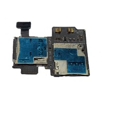 Для Samsung Galaxy S4 LTE GT-I9505 SIM и MicroSD устройство для чтения карт памяти Гнездо разъем гибкий кабель 2024 - купить недорого
