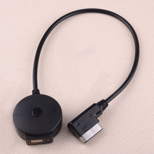 Cable auxiliar para coche negro de 5 V, adaptador de música Bluetooth MMI, Radio, interfaz multimedia, USB, MP3, 25 ~ 50mA, apto para mercedes-benz 2024 - compra barato