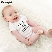 Newborn Bodysuits Letters Print Baby Clothes For Boys Girls 0-24Months Infant Jumpsuits Short Sleeve Round Neck Kids Outfits 2024 - buy cheap