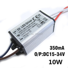 1pcs 10W High Power LED Waterproof Driver IP67 350mA DC15-34V Constant Current Aluminum LED Power Supply 2024 - buy cheap