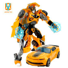 1PCS Cartoon toy Transformation Robot Plastic Cars Action Figure Toys for Children Educational Toy for Christmas gifts 2024 - buy cheap