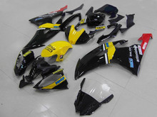 Injection mold Fairing kit for YAMAHA YZFR6 08 09 10 12 15 YZF R6 2008 2009 2012 2015 ABS yellow black Fairings set+gifts YD05 2024 - buy cheap