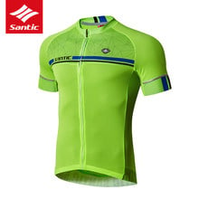 Santic Cycling Jersey Men 2019 Pro Team Road Bike Jersey Summer Short Sleeve Breathable MTB Bicycle Jersey Cycling Clothing 2024 - buy cheap