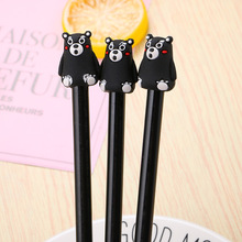 20 pcs Cute stereo bear neutral pen creative student stationery good bear water pen quality office signature pen 2024 - buy cheap