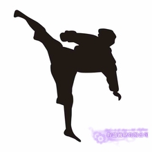 Boxing Club Taekwondo Karate Sticker Kick Play Car Decal Free Combat Posters Vinyl Striker Wall Decals Decor 2024 - buy cheap