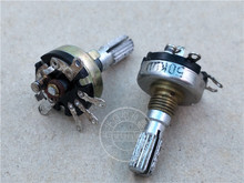 10pcs 172 type single joint potentiometer 171-N D50K / handle length 20MM flower foot hole 2024 - buy cheap